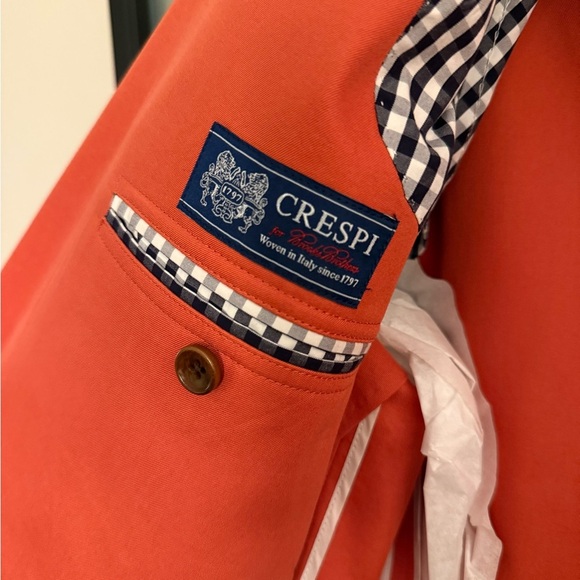 Brooks Brothers Regent Fit Orange Blazer - Picture 3 of 4